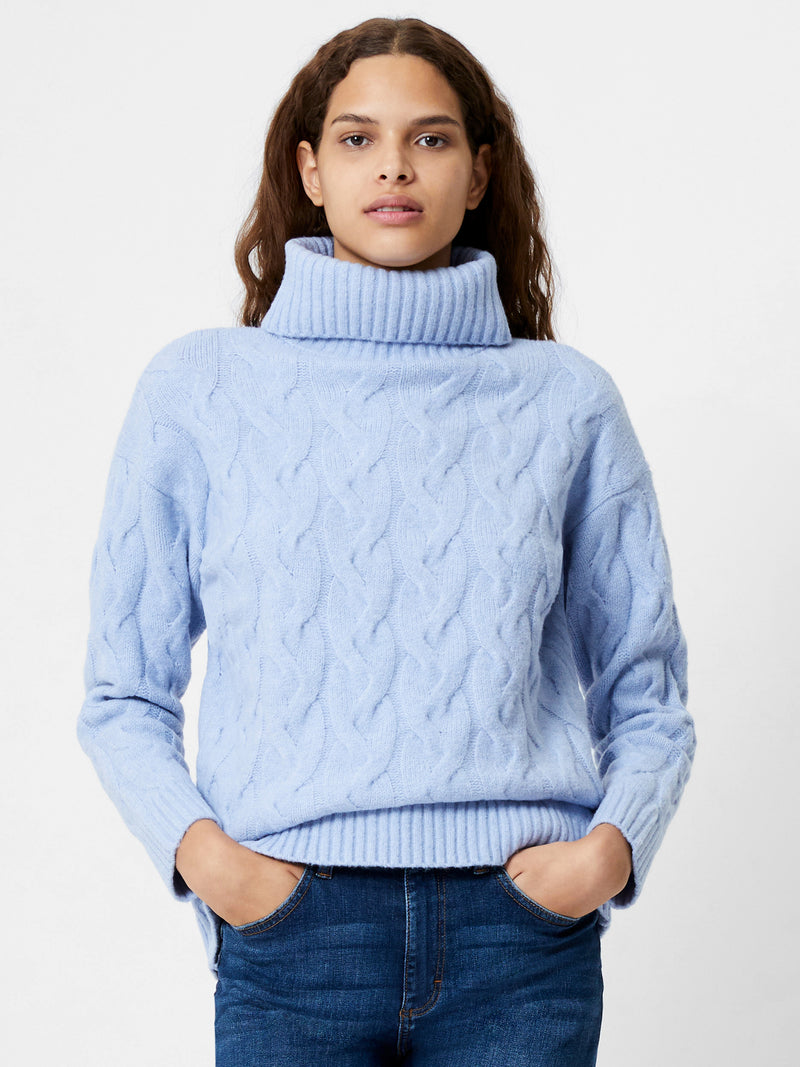 French connection cable knit jumper deals