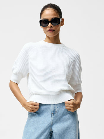 Lily Crew Neck Short Sleeve Jumper