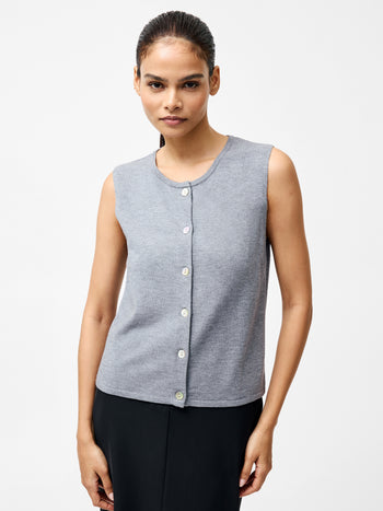 Cosysoft Button Down Sweater Vest