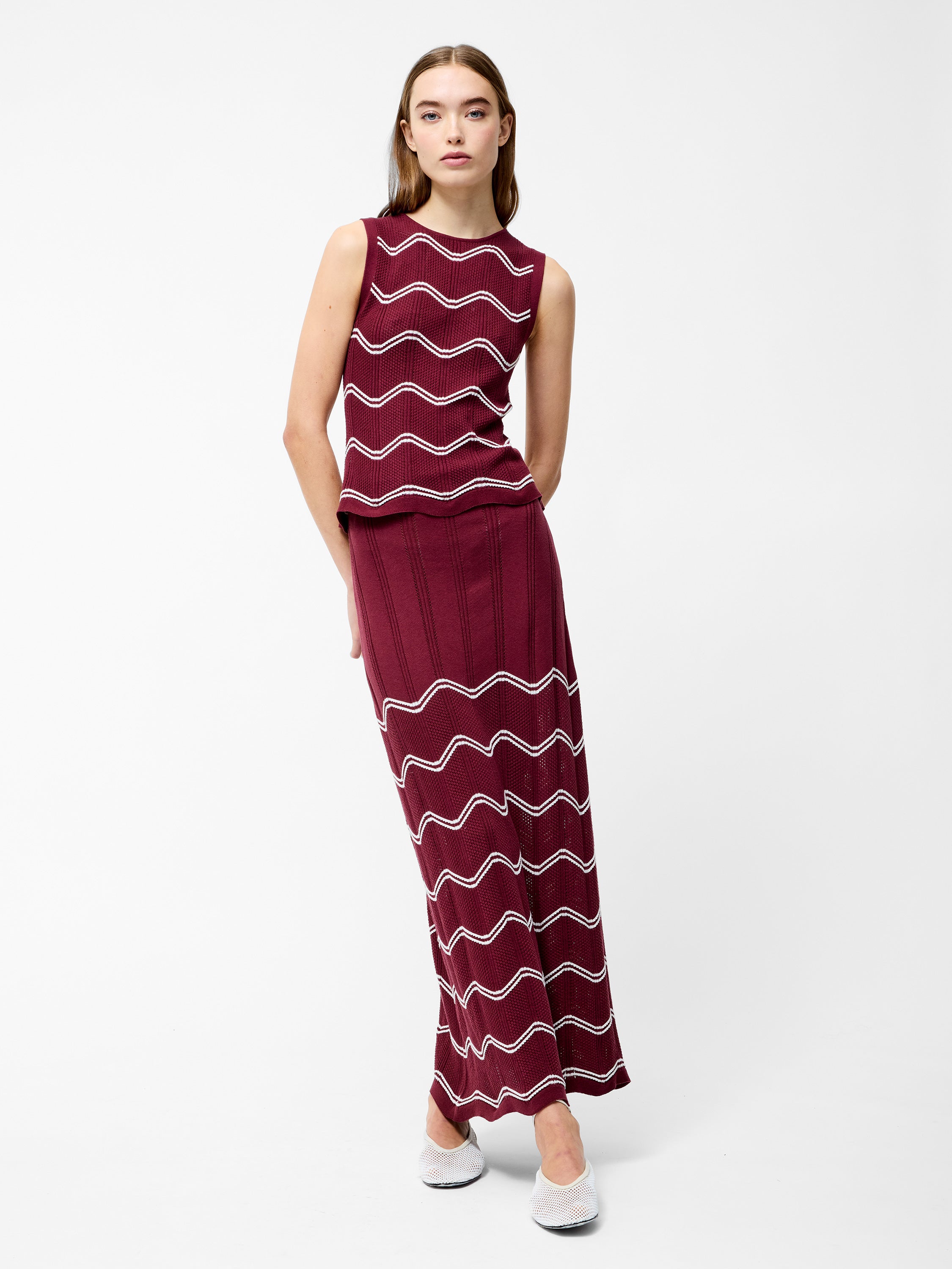 Trudy Crochet Sleeveless Top