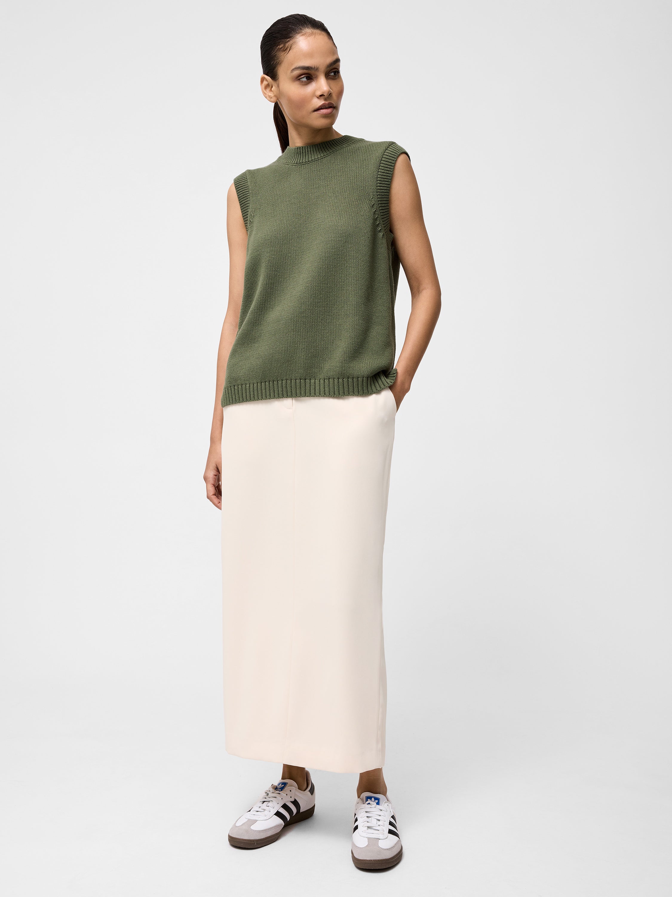 Oversized Knit Tank