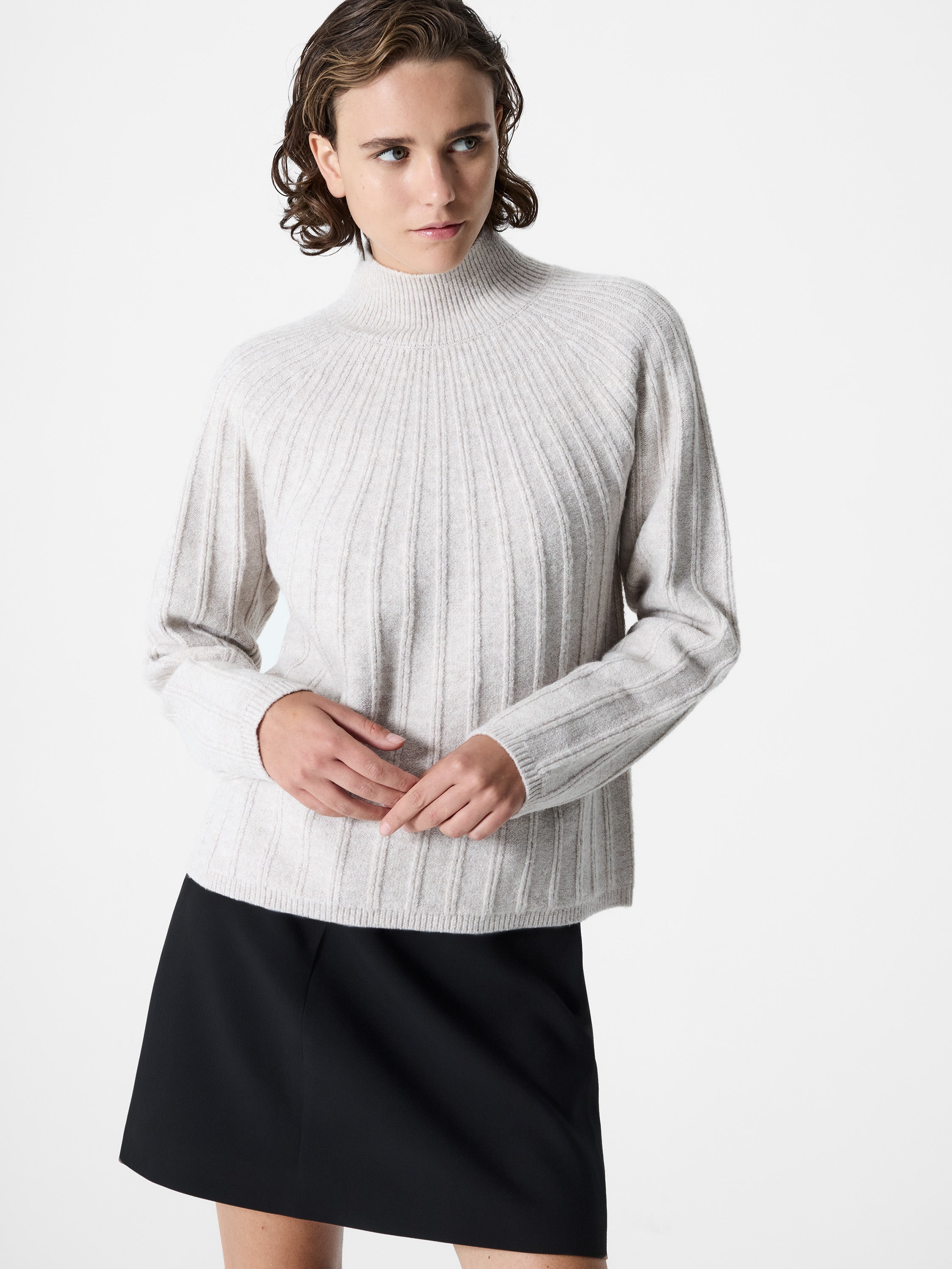 Kezie Recycled Grown On Neck Knit Jumper