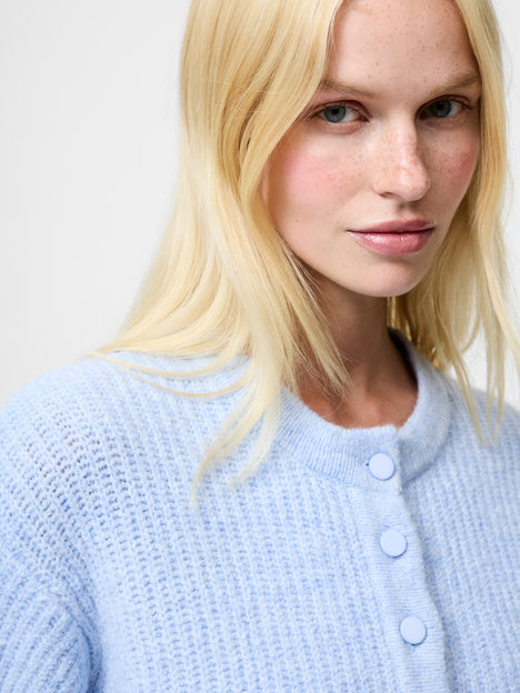 Kezia Recycled Knit Long Sleeve Cardigan