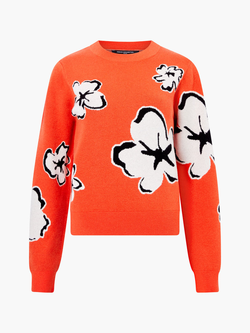 Paislee Floral Jacquard Jumper