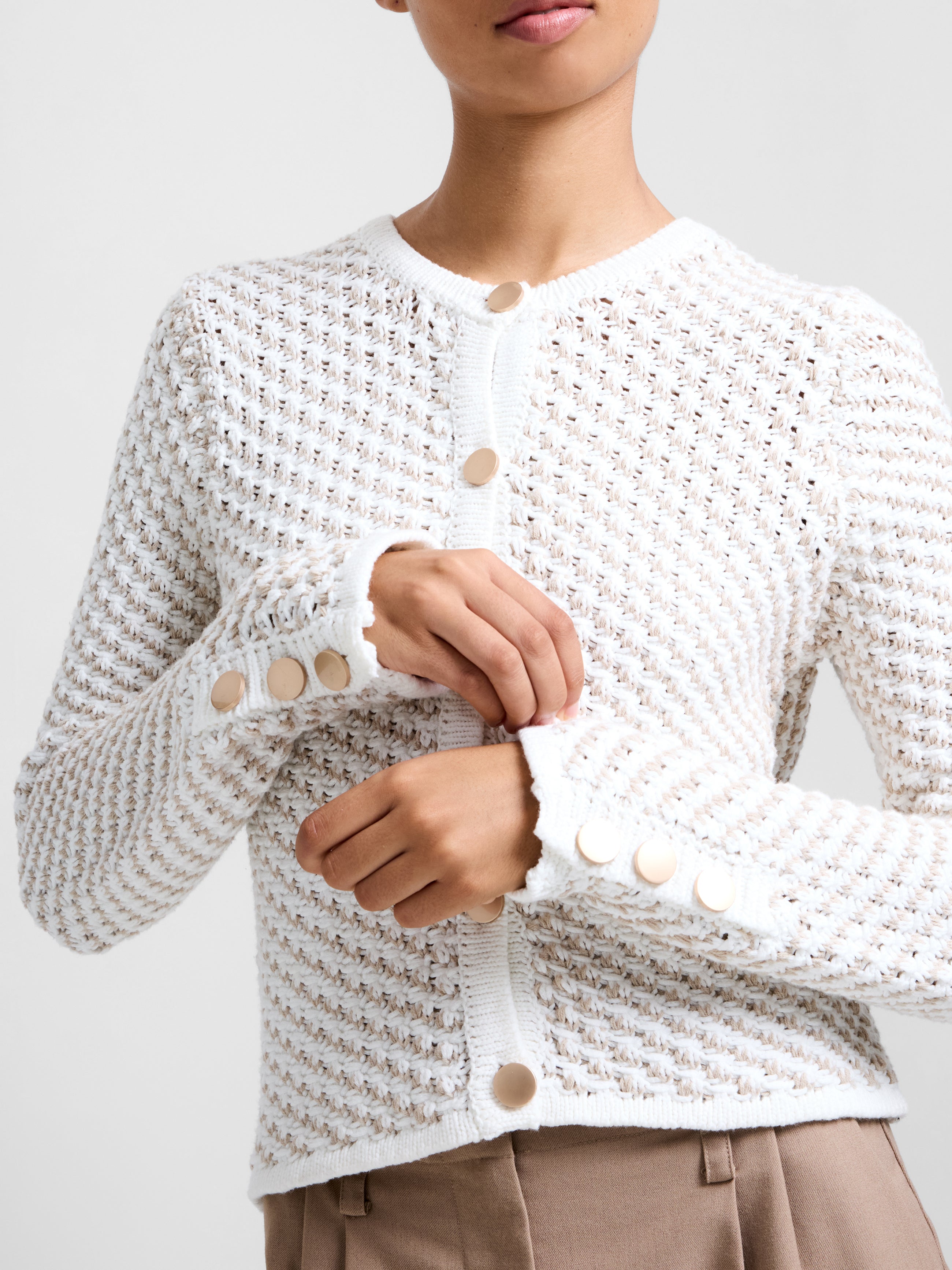 Janai Textured Cardigan