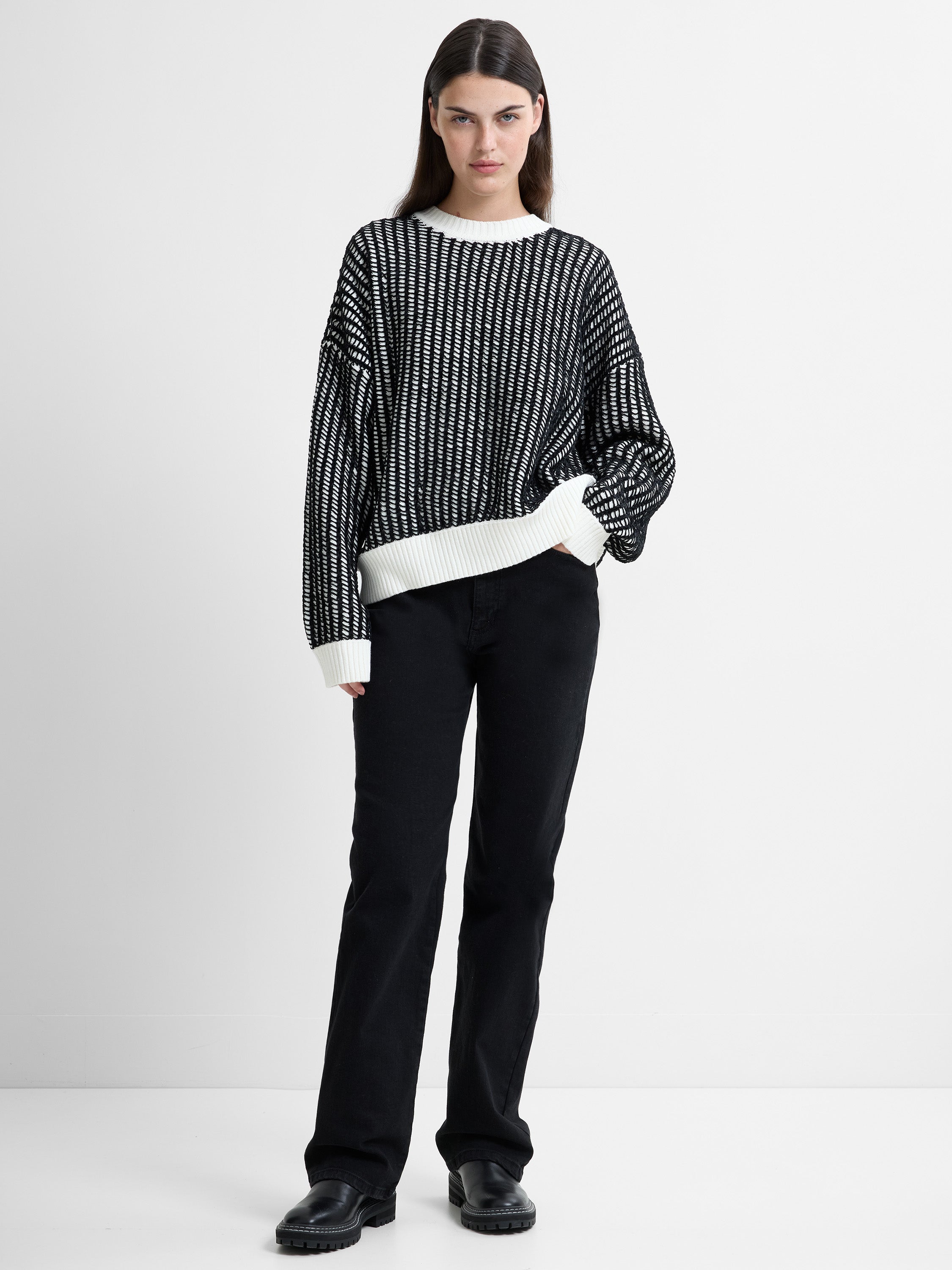 Jullie Long Sleeve Crew Neck Jumper