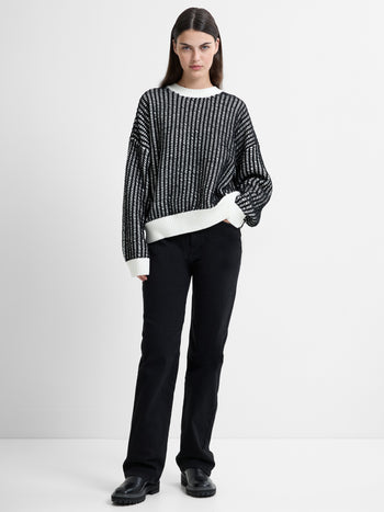 Jullie Long Sleeve Crew Neck Jumper