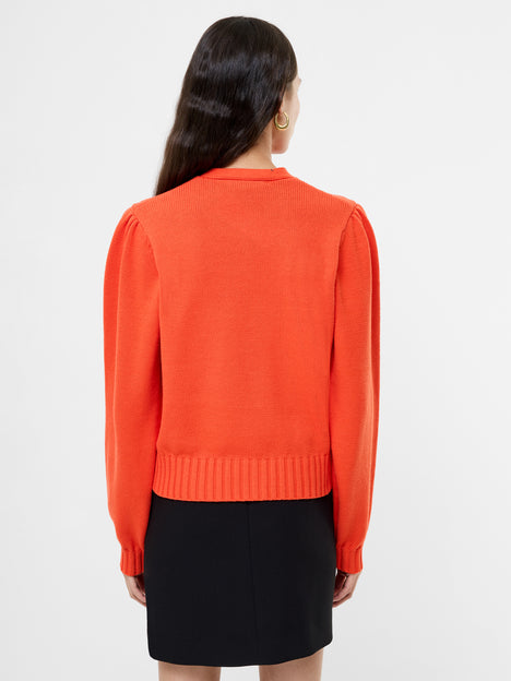 Varli Long Sleeve Tie Neck Cardigan