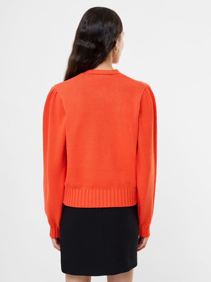 Varli Long Sleeve Tie Neck Cardigan