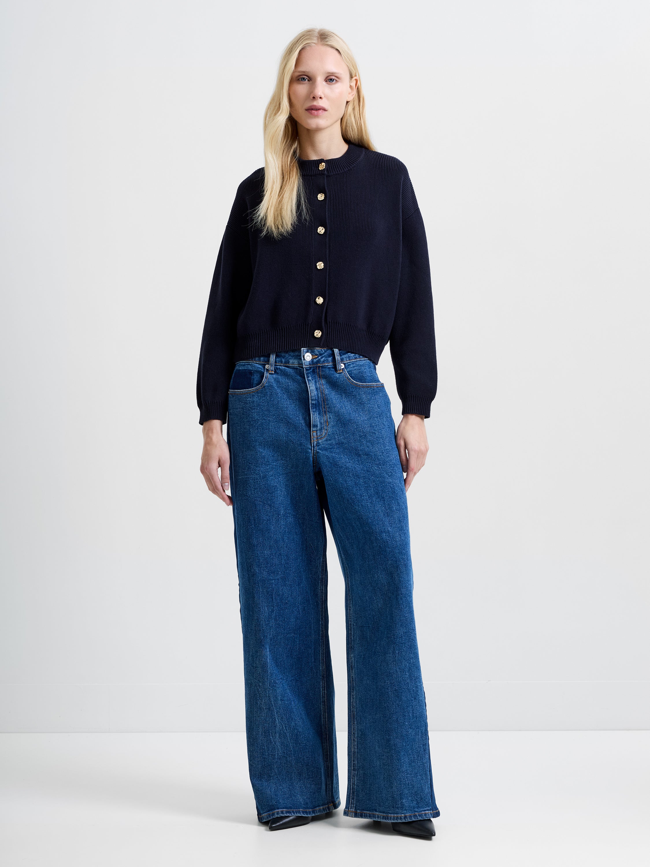 Milano Mozart Knit Button Down Cardigan