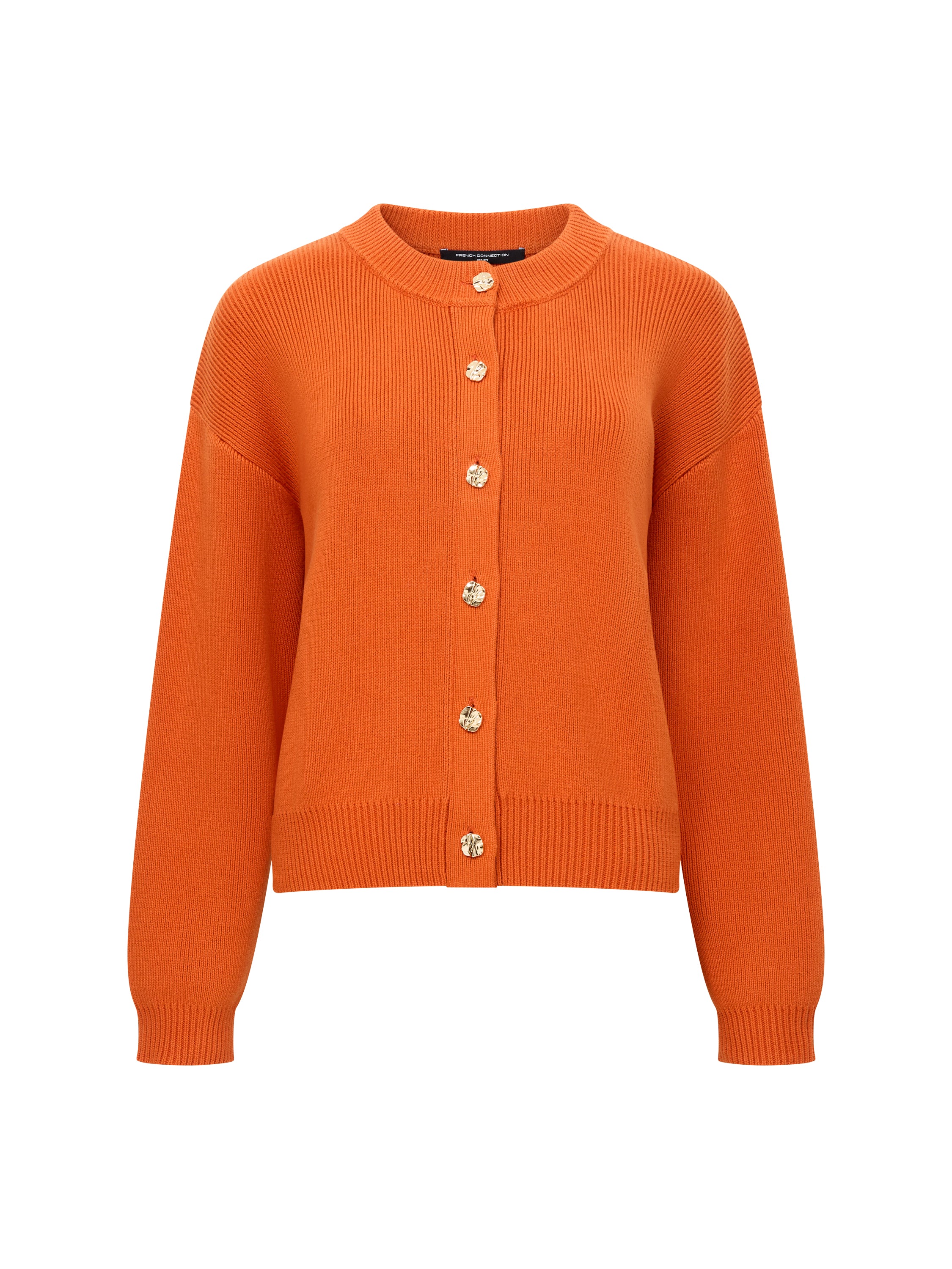 Red Sun Trudie Cardigan TELOPLAN Jonas Knit Cardigan / Orange