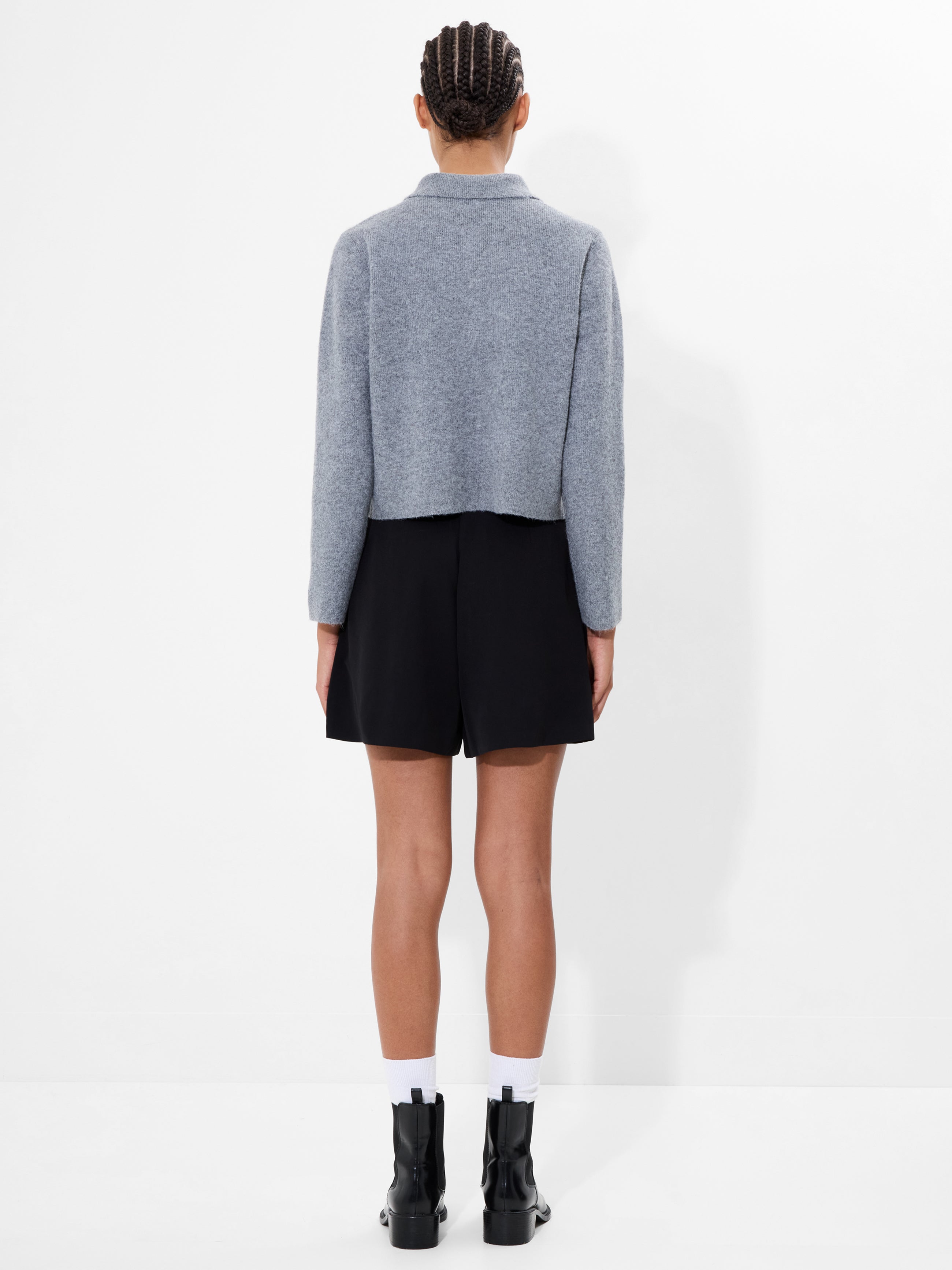 Ellie Knit Collared Cardigan