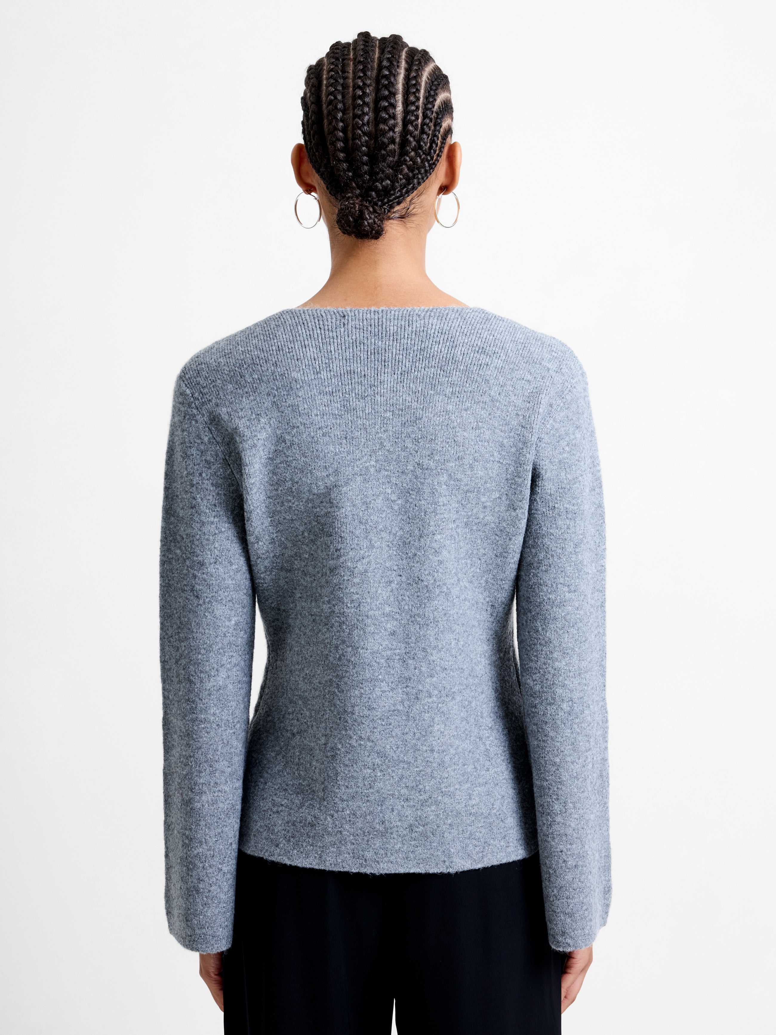 Ellie Knit V Neck Cardigan