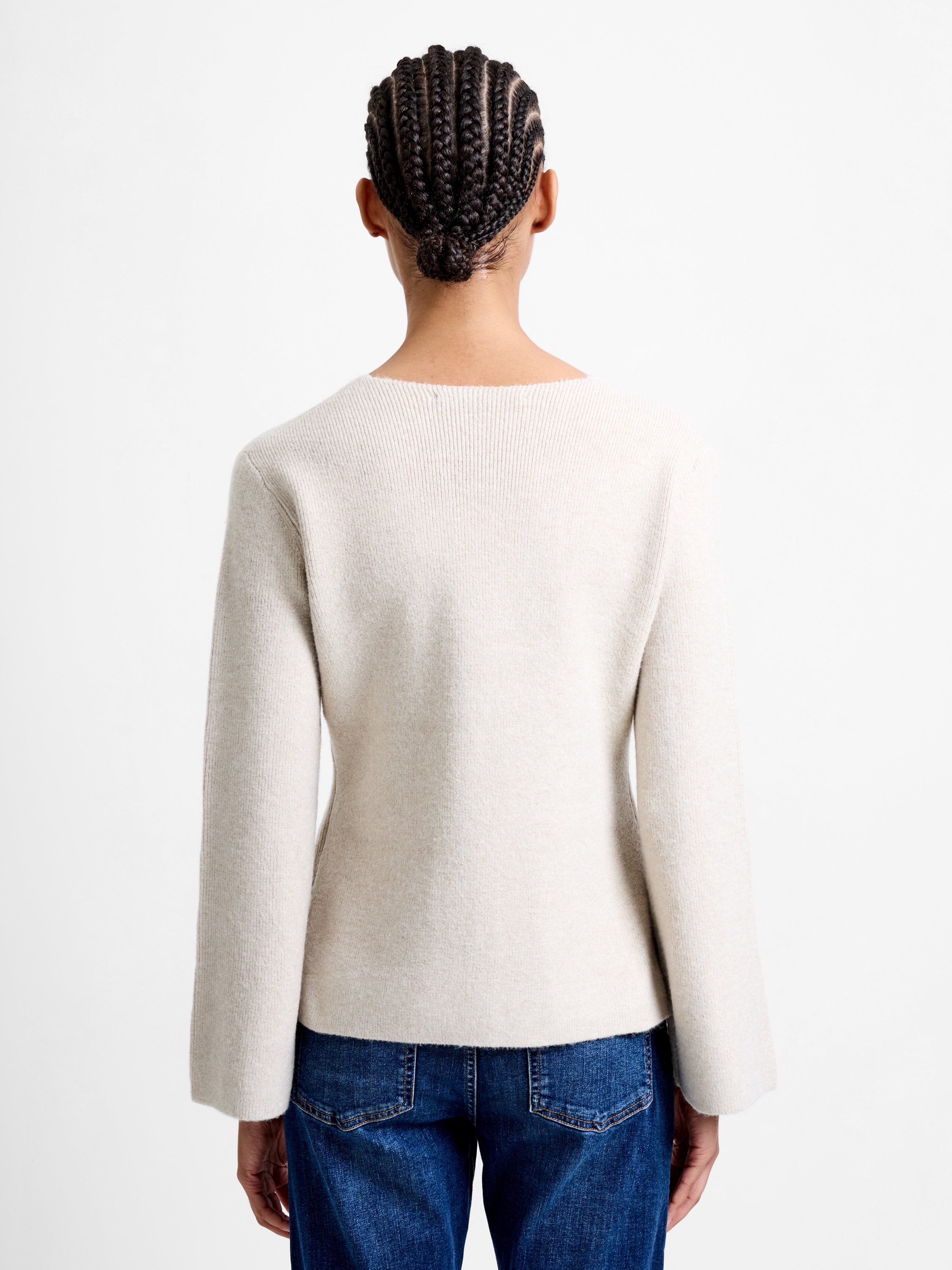 Ellie Knit V Neck Cardigan