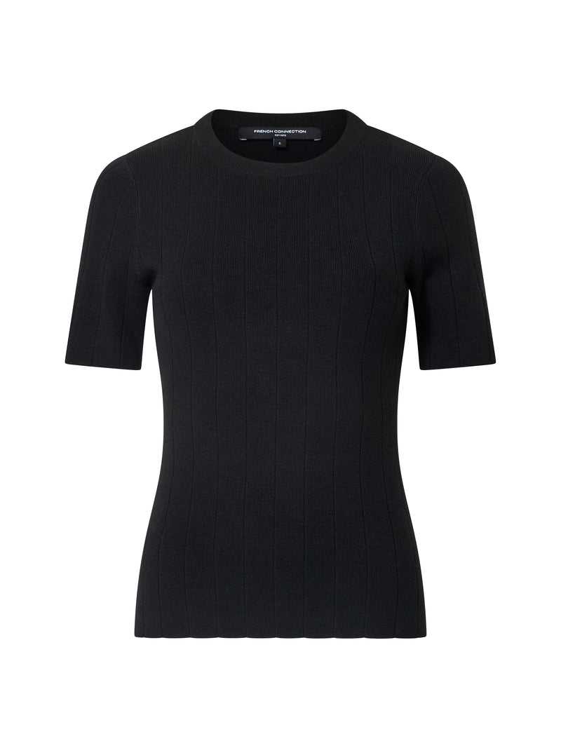 Marley Knit Wide Rib Top