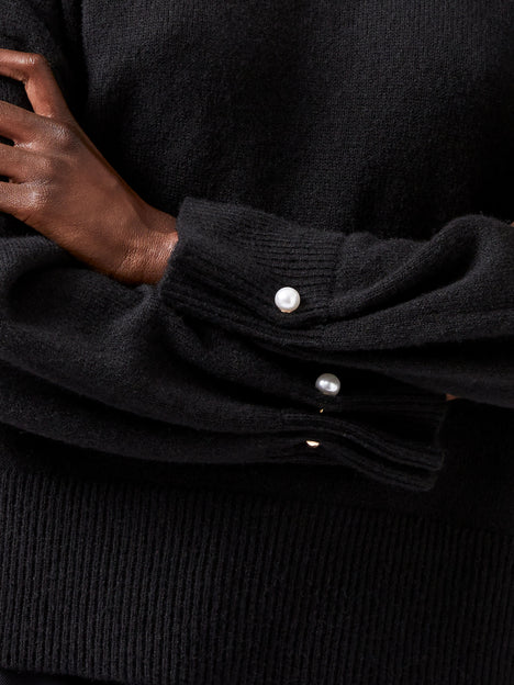 Kezia Pearl Cuff Detail Jumper