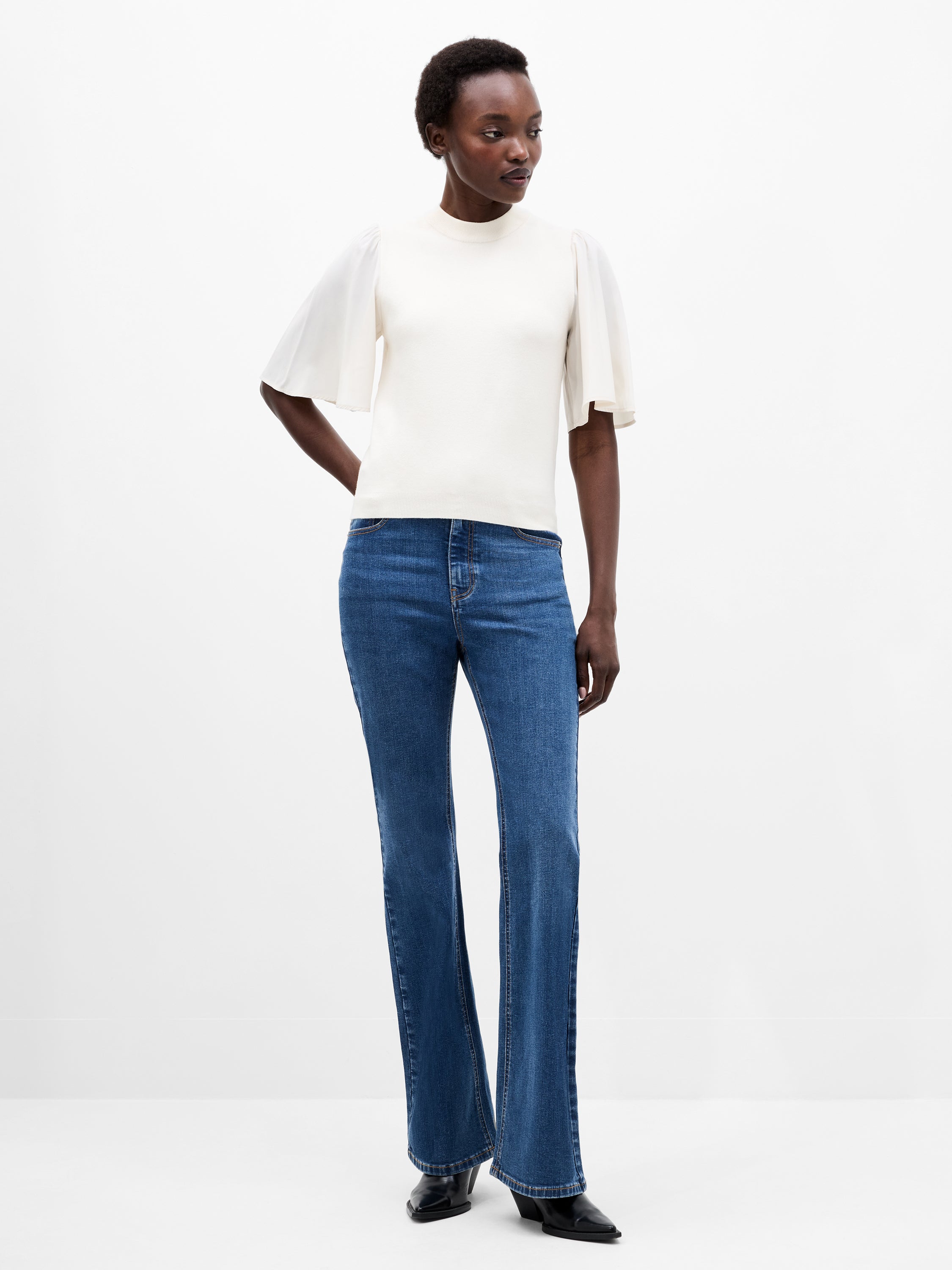 Krista Knit Round Neck Top