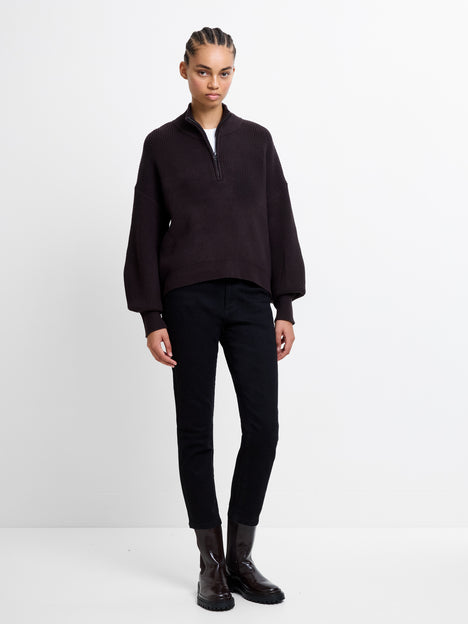 Babysoft Half Zip Knit Jumper