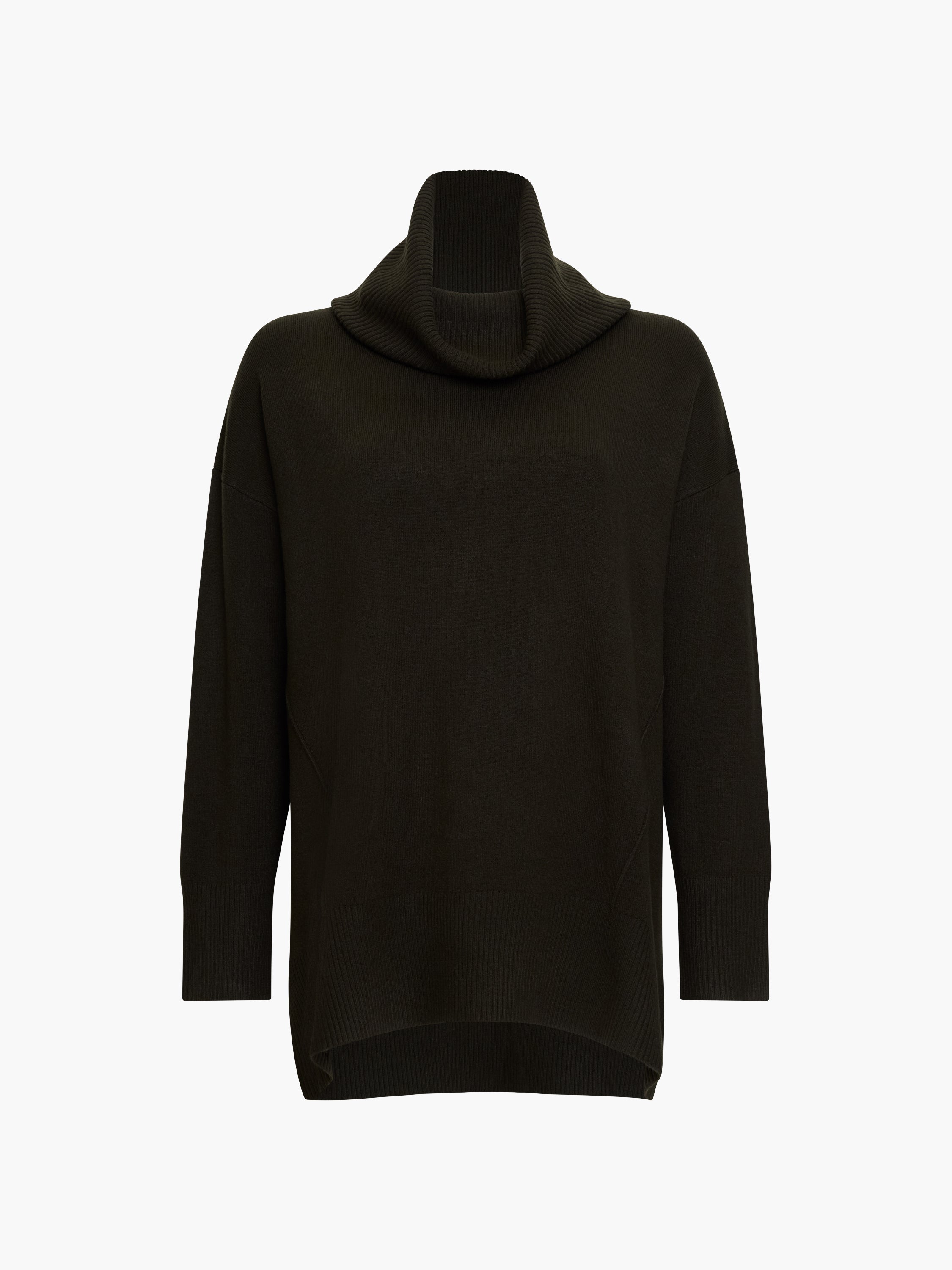 トップス JULIUS x GORDINI Cowl Neck Knit Babysoft Ribbed Cowl Neck Jumper Brunswick Green | French