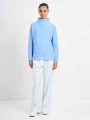 Babysoft Ribbed Mock Neck Jumper