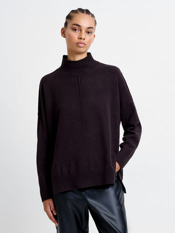 Babysoft High Neck Seam Jumper