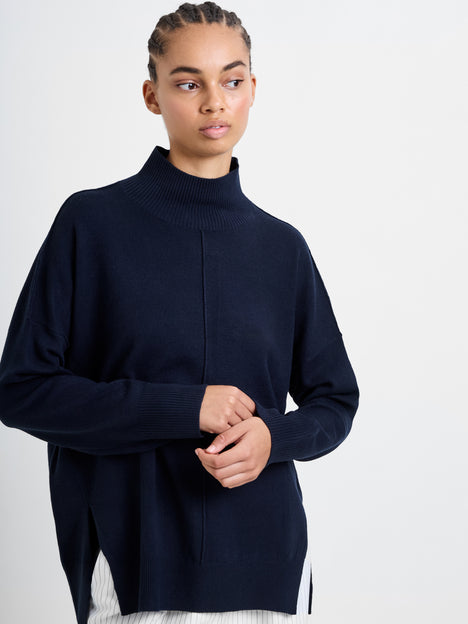 Babysoft High Neck Seam Jumper