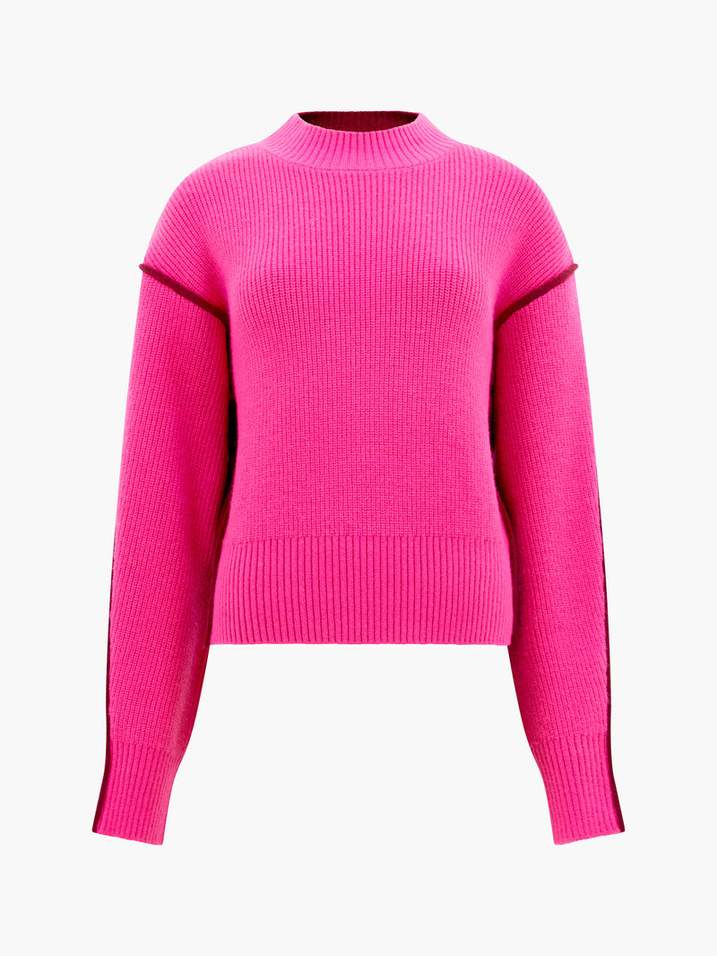 Lorena Long Sleeve High Neck Jumper