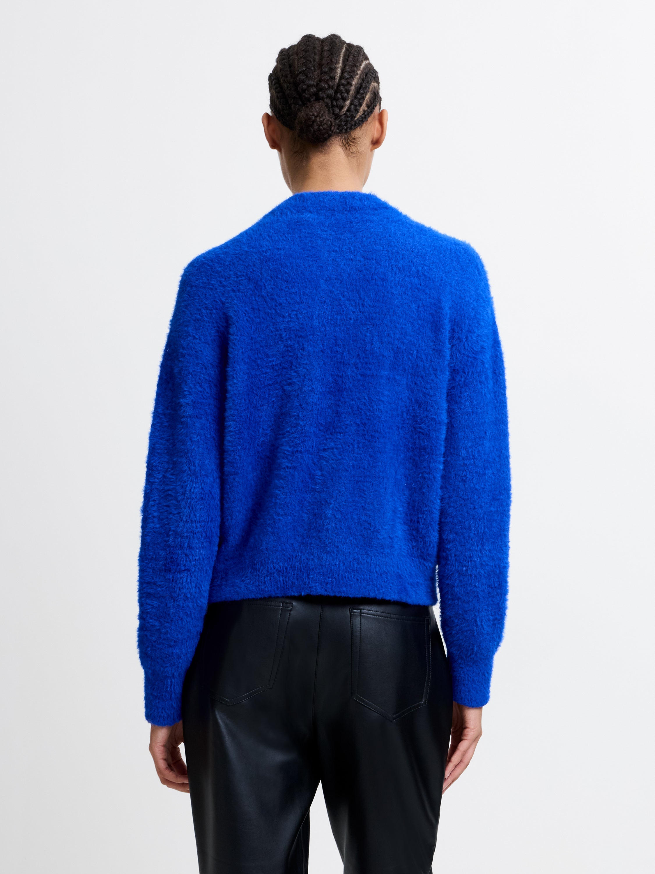 Jaceline Long Sleeve Cardigan Chroma Blue | French Connection UK