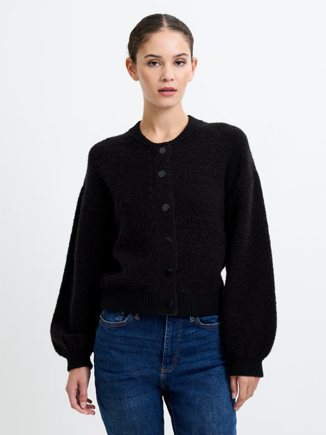 Melissa Knit Bomber Jacket