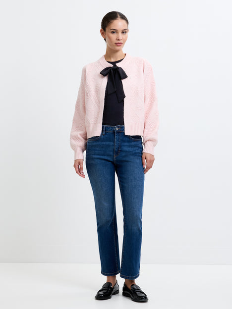 Bobble Bow Cardigan