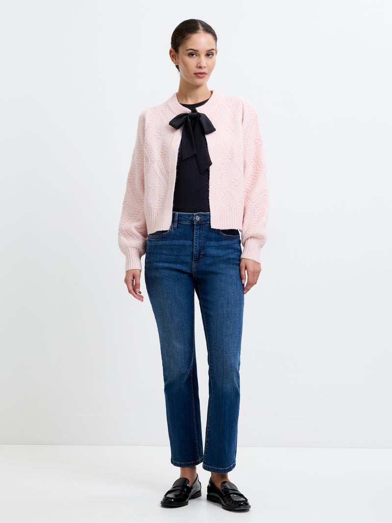 Bobble Bow Cardigan