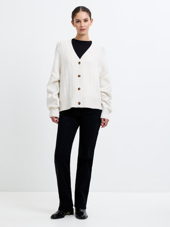 Babysoft Cable Knit Cardigan
