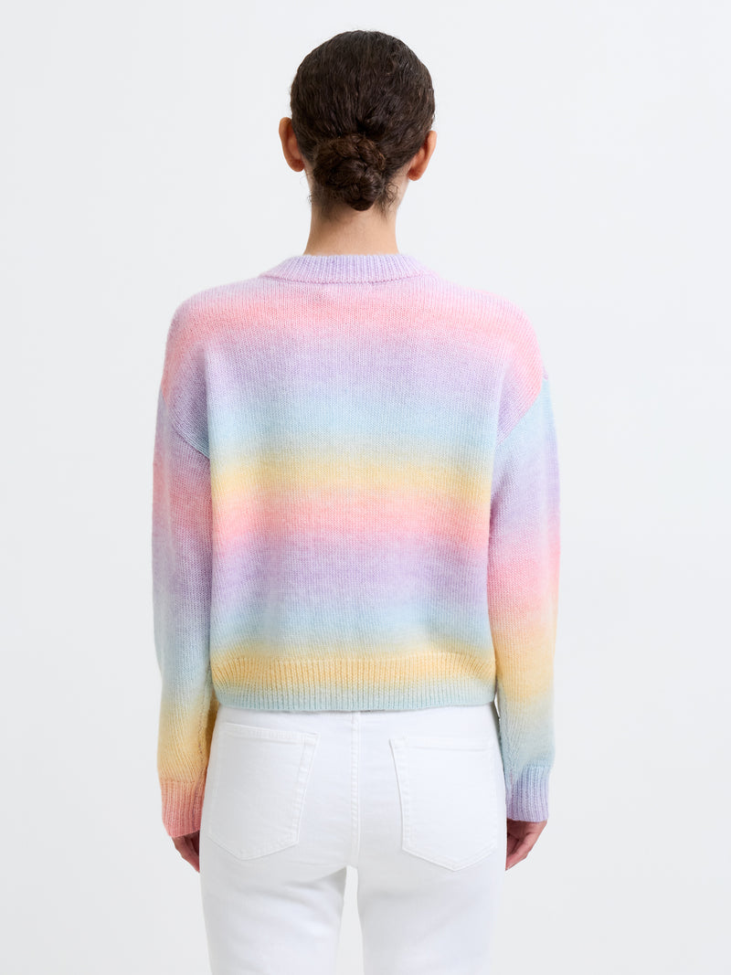 Space Dye Button Through Cardigan