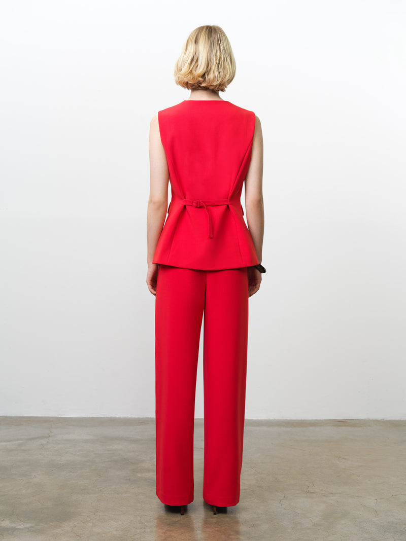 Carlie Longline Fitted Waistcoat