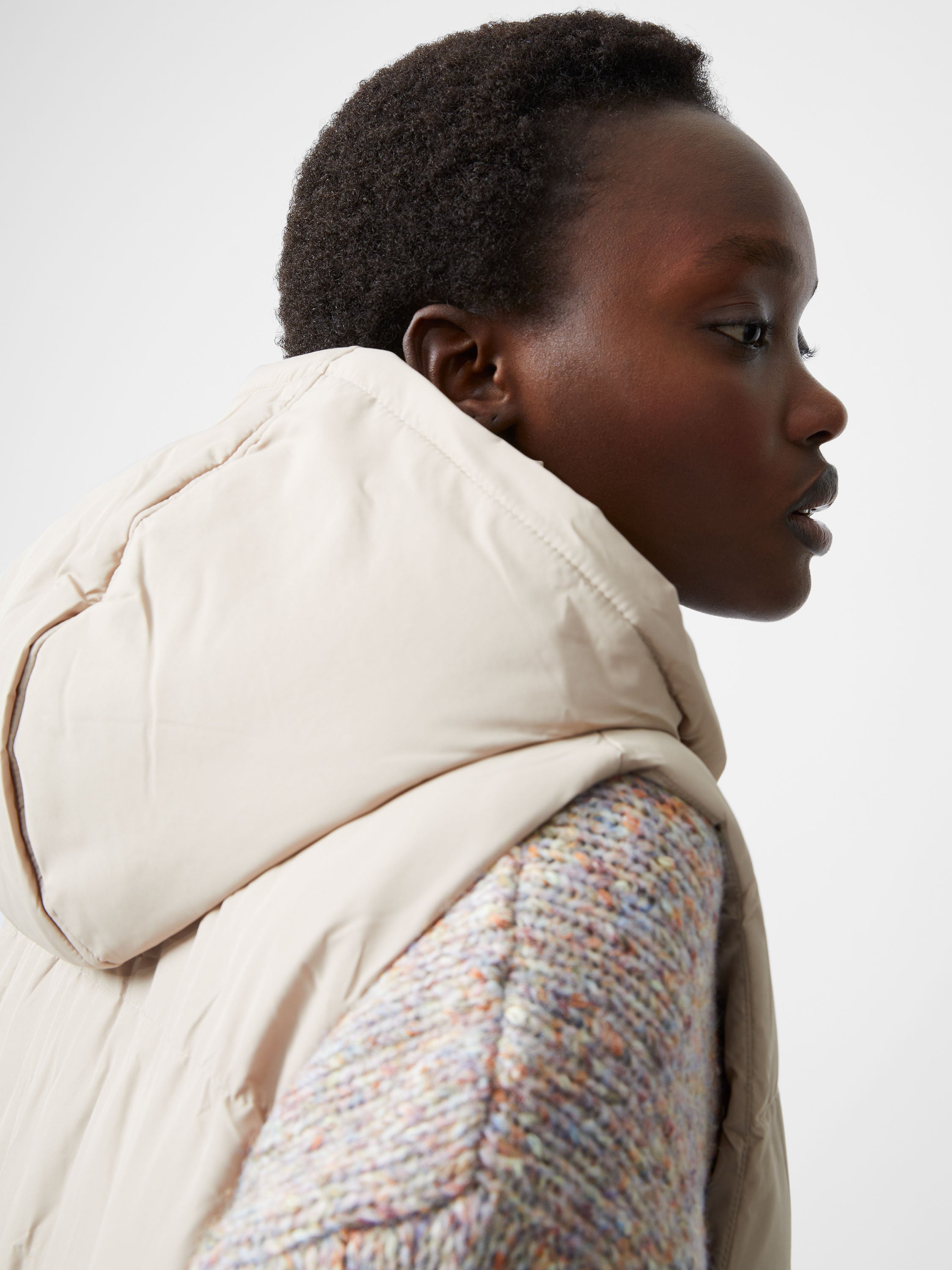 Aviator Jacket Gilet Zara Beige Leather Look Gilet Zara Gilets