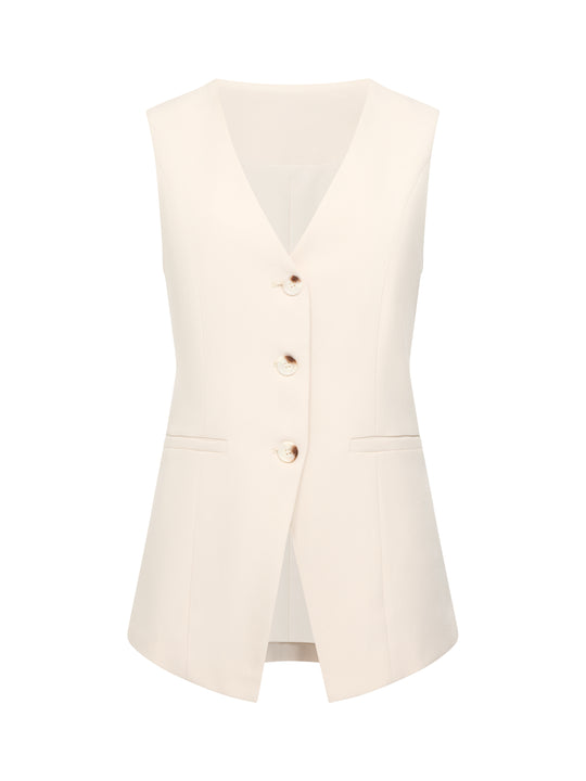 Imola Tailored V-Neck Waistcoat