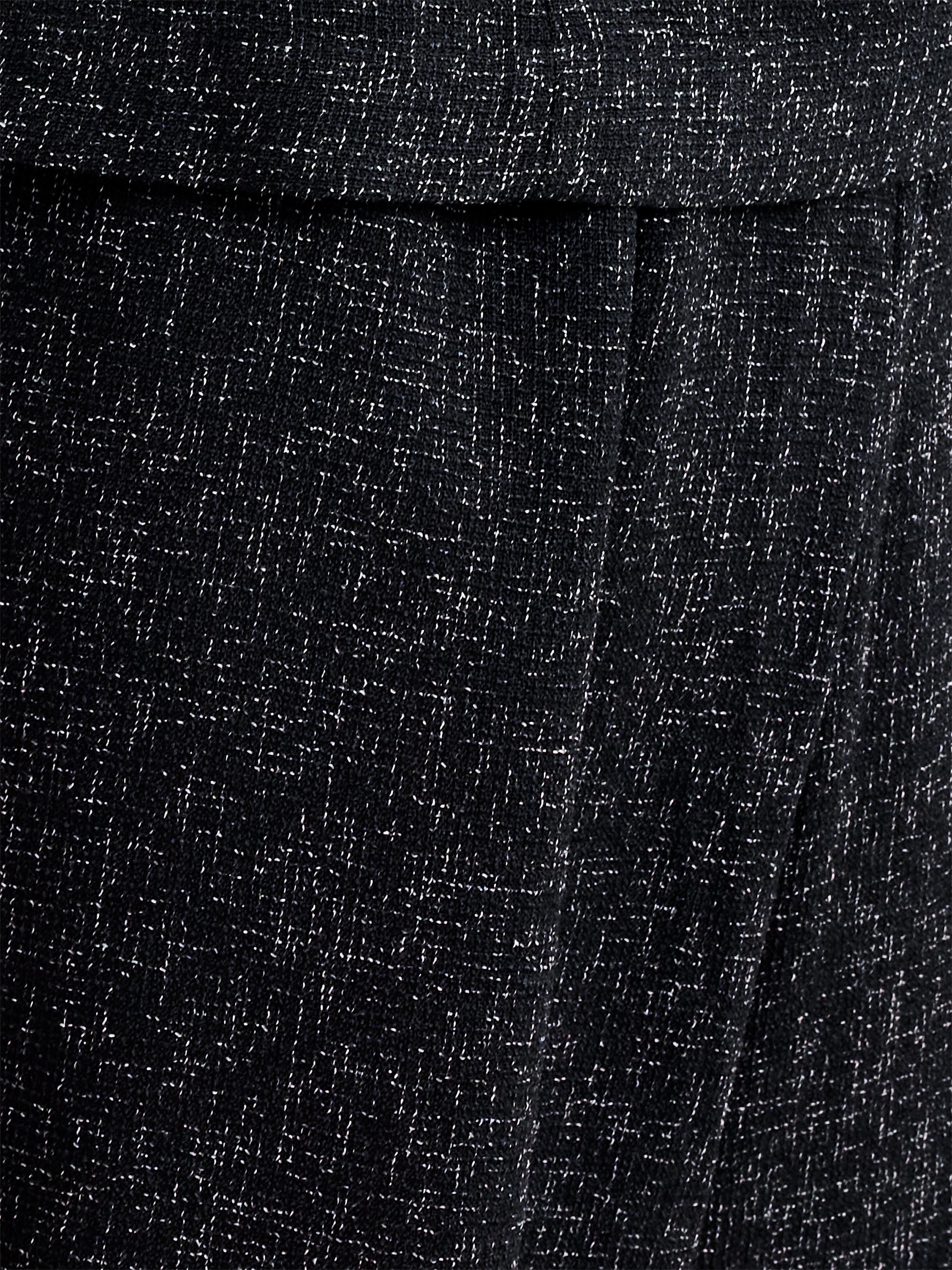 Alyssia Boucle Peplum Jumpsuit