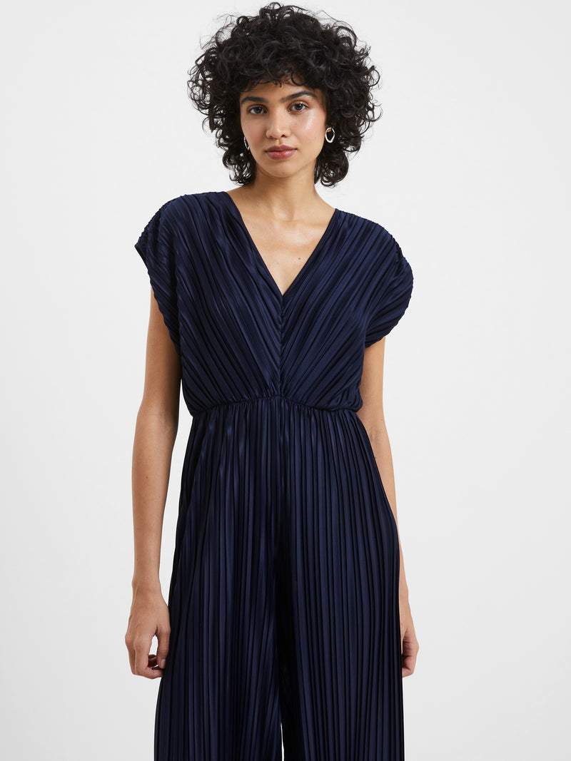 French connection sales striped jumpsuit