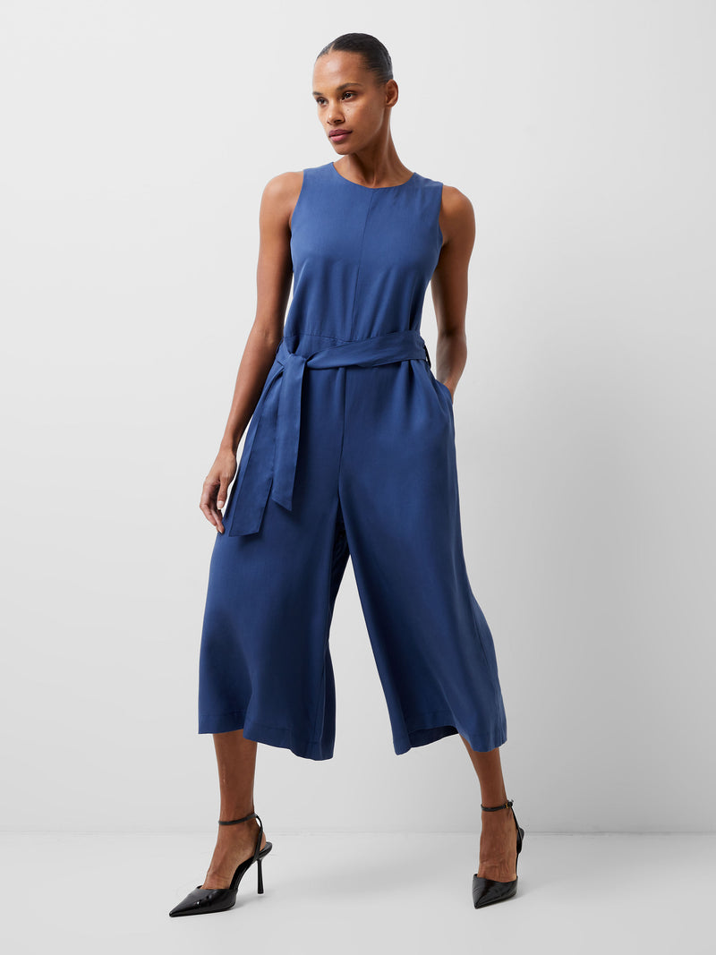 Arielle Jumpsuit Midnight Blue French Connection UK