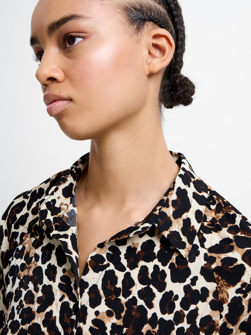Leopard Print Playsuit