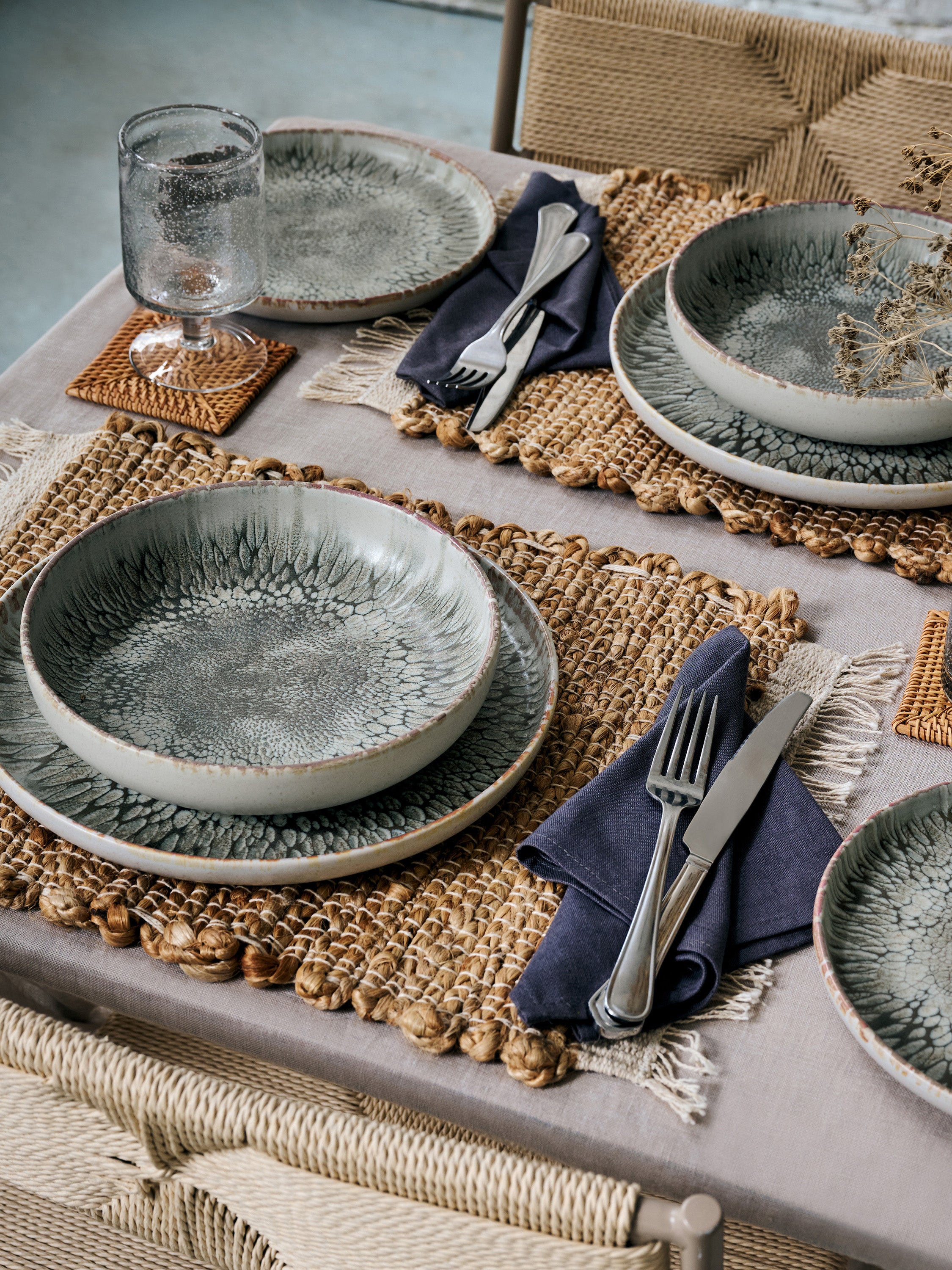 Westcott Reactive 12 Piece Dinner Set