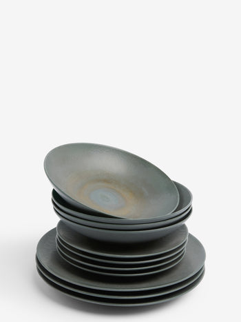 Zinc 12 Piece Dinner Set