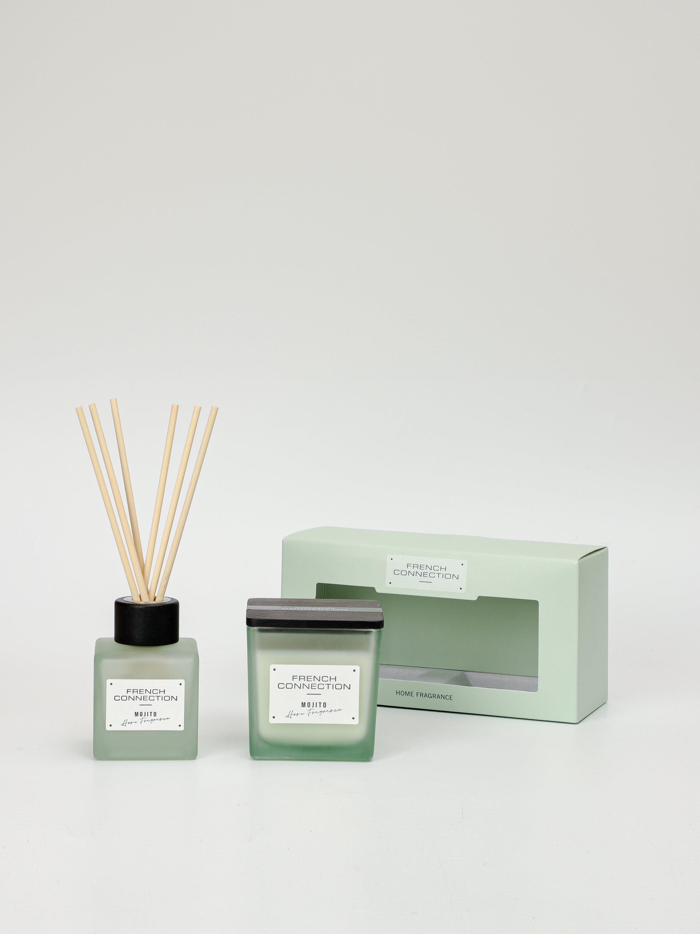 Mango Mojito Green Indulgence Candle & Diffuser Set