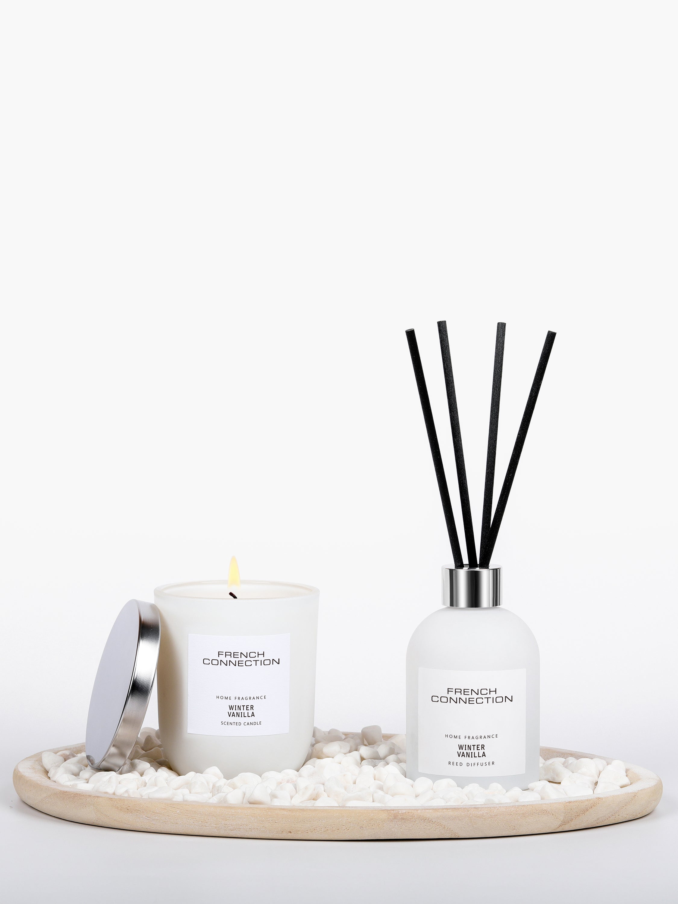 Winter Vanilla Classic Candle & Diffuser Set