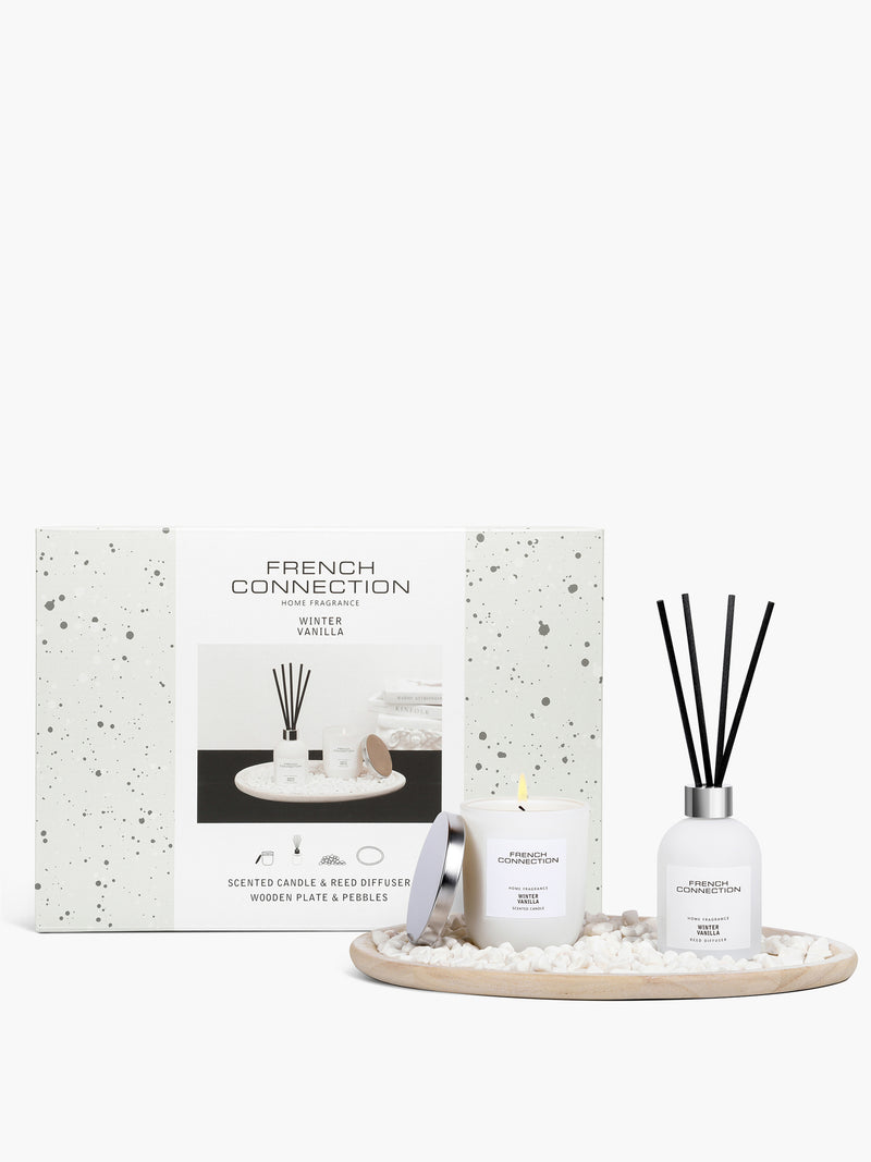 Winter Vanilla Classic Candle & Diffuser Set