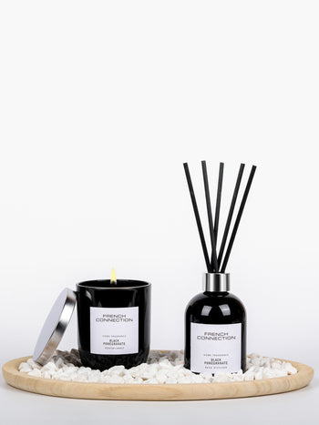 Black Pomegranate Classic Candle & Diffuser Set