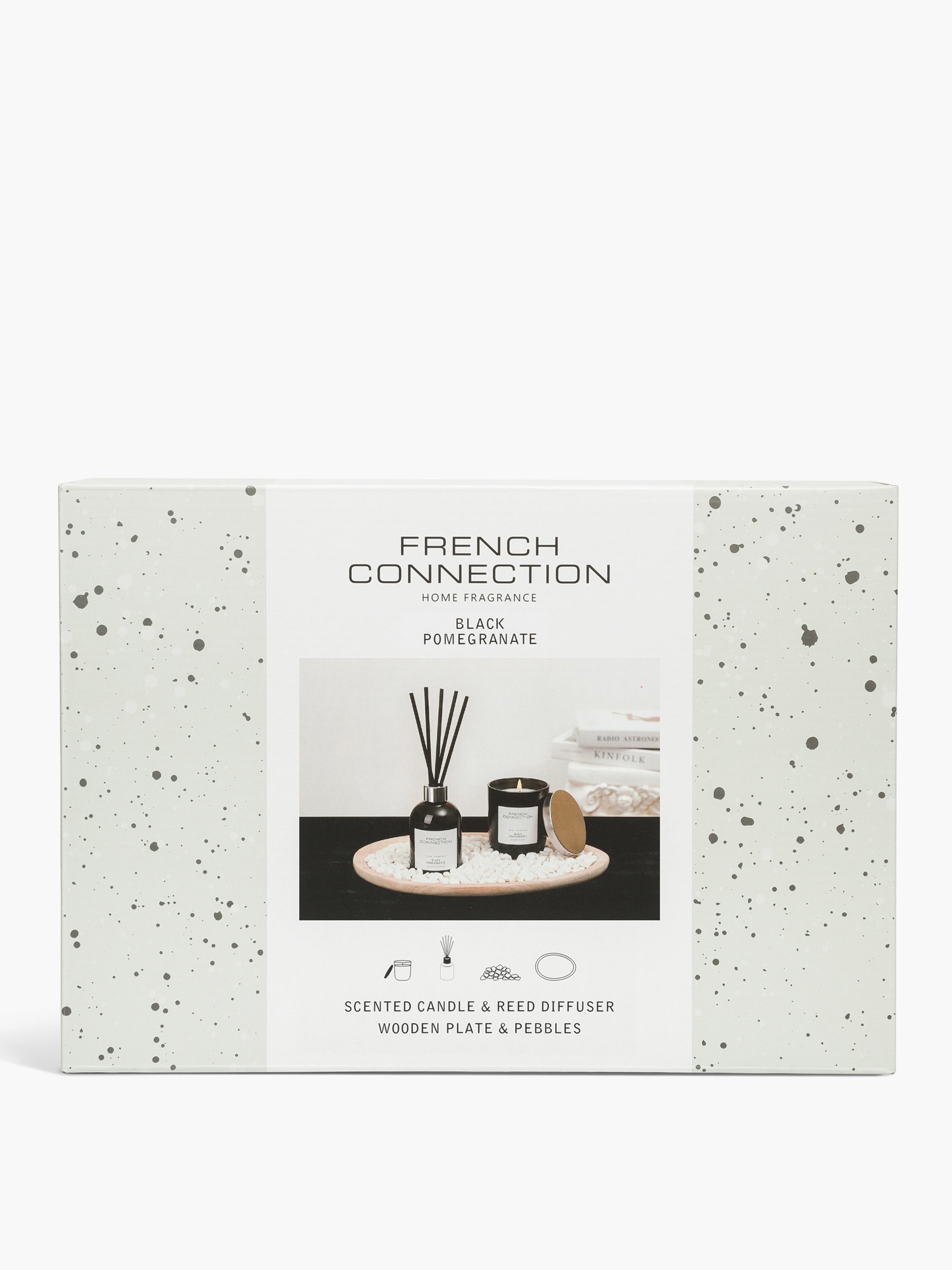 Black Pomegranate Classic Candle & Diffuser Set