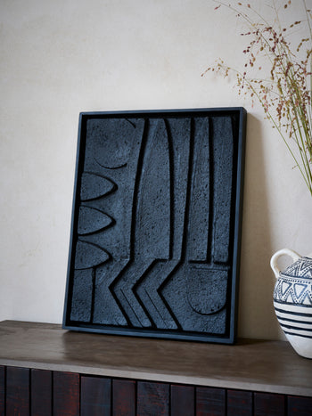 Black Abstract Wall Art