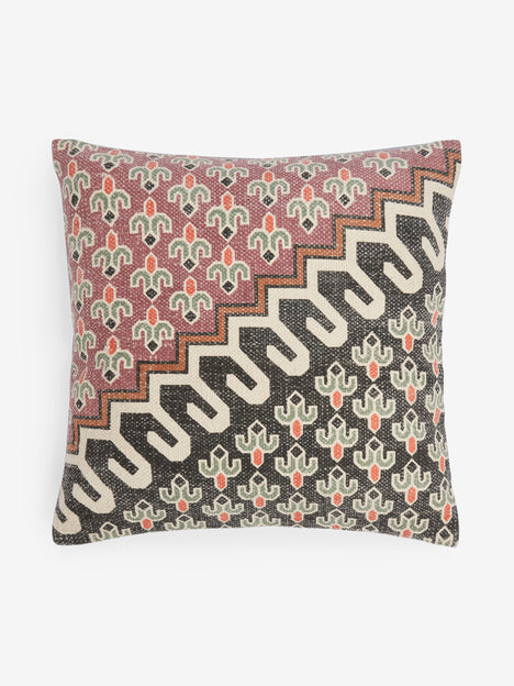 Pink Poppy Field Cushion