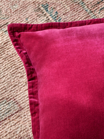 Washed Velvet Cushion